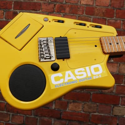 CASIO EG-5 カセットエレキギター Casio EG-5 black EleKing Guitar Cassette Speake | eBay
