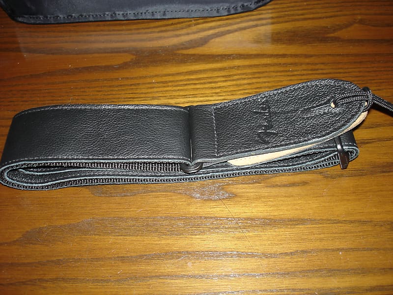 Fender American Vintage Custom Shop Leather Guitar Strap F7GP Reverb