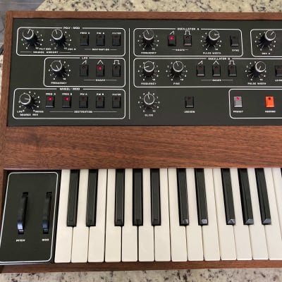 Sequential Prophet 5 Rev3 61-Key 5-Voice Polyphonic Synthesizer 1980 - 1984 - Black with Wood Front & Sides image 3