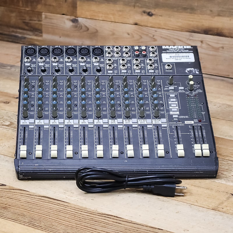 Mackie 1402-VLZ Pro 14-Channel Mic / Line Mixer | Reverb