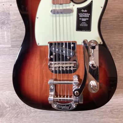 Fender Vintera '60s Telecaster Bigsby with Pau Ferro Fretboard - 3-Color Sunburst image 1