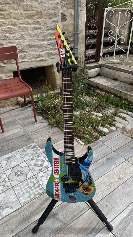 ESP M2 MII KH 2007 - Custom « BRIDE Of FRANKENSTEIN » Kirk Hammett KH image 1