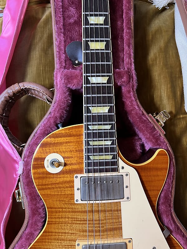 ギター Orvile LesPaul standard LPS-80F Orville LPS-80F Les Paul Standard Photo Flame | Reverb