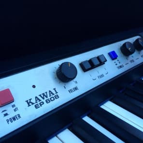 Vintage Kawai Ep-608 1980 Black electric piano original MIJ