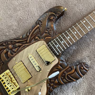 Sunshine Daydream Carved Woodruff Brothers Guitars - Satin Lacquer image 8