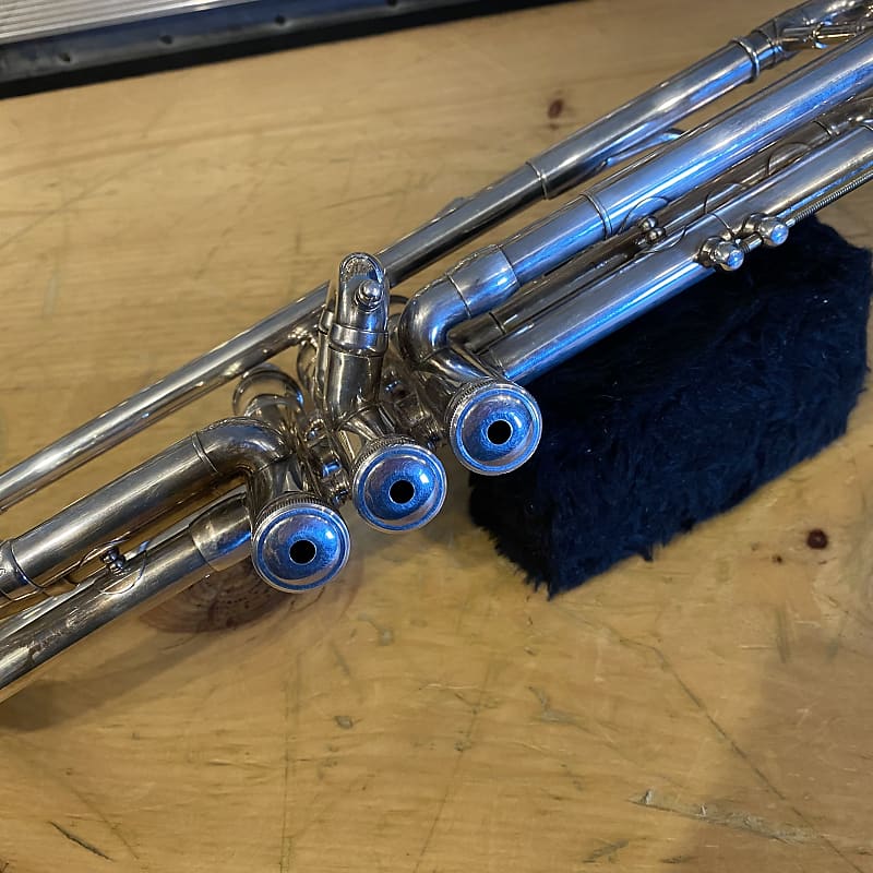 Benge 50th Anniversary 1989 Silver Plated Trumpet w/ Case Benge 50th Anniversary 1989 Silver Plated Trumpet w/ Case