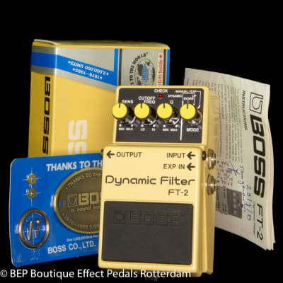 Reverb.com listing, price, conditions, and images for boss-ft-2-dynamic-filter