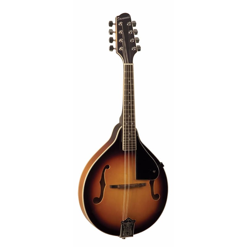 Savannah SA-100 Acoustic A-Style Mandolin, Tobacco Sunburst image 1