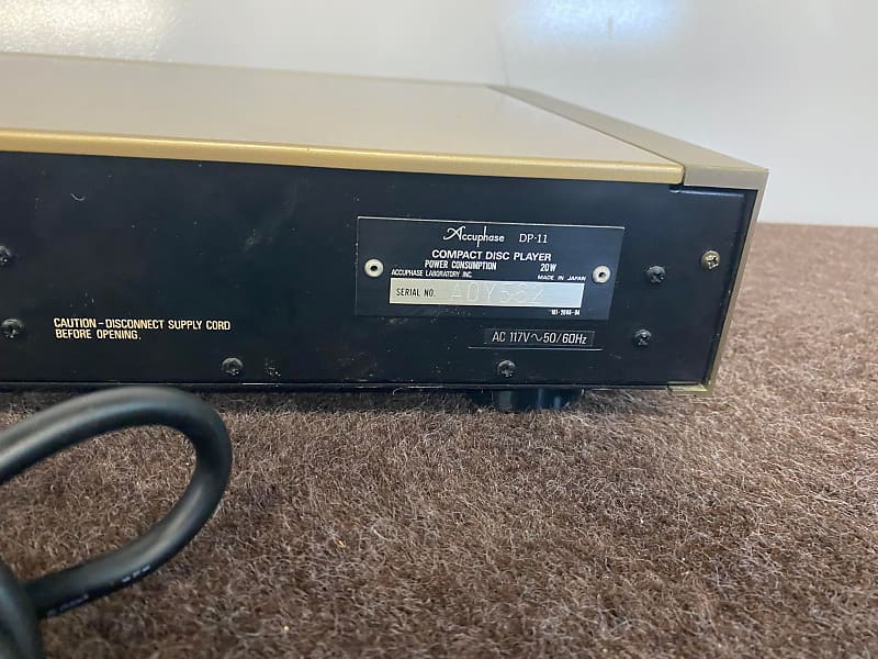 Vintage Accuphase DP-11 CD players. Serviced!