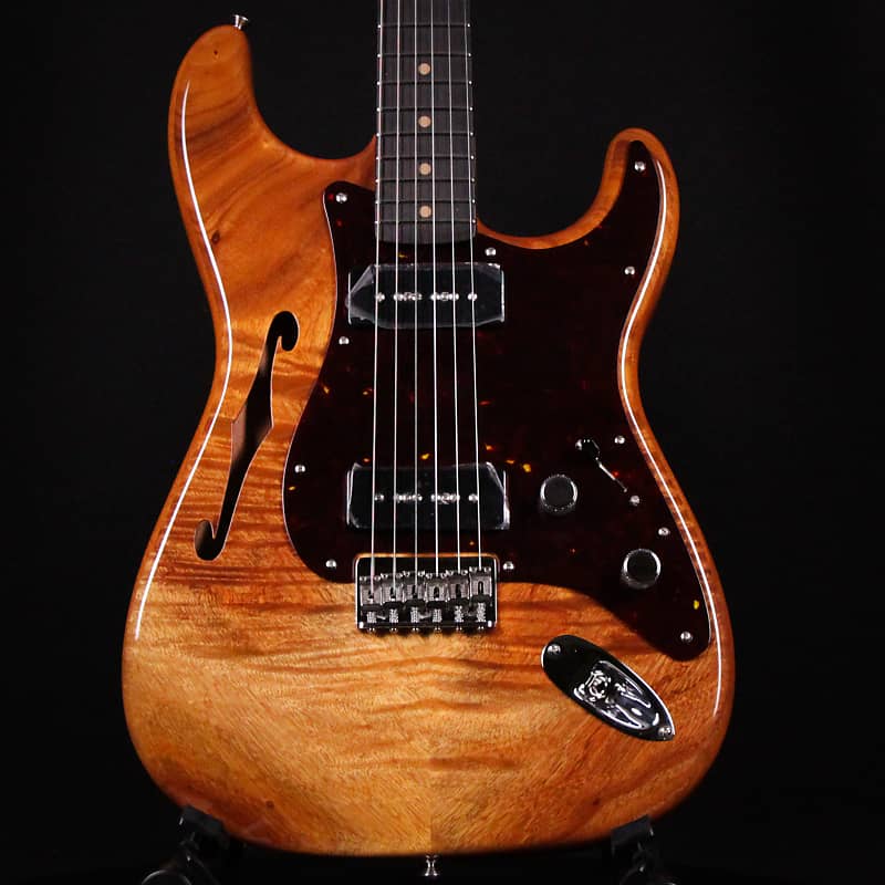 Fender Custom Shop Artisan Dual P-90 / P90 Koa Stratocaster | Reverb