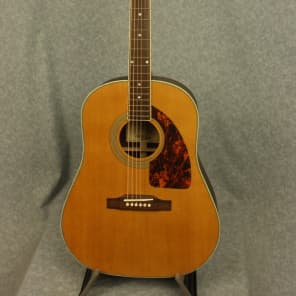 Epiphone Masterbilt AJ 500RNS Acoustic Guitar with Case Reverb