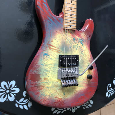 Peavey Patriot with Custom paint and upgrades Floyd Rose TRS-101 image 10