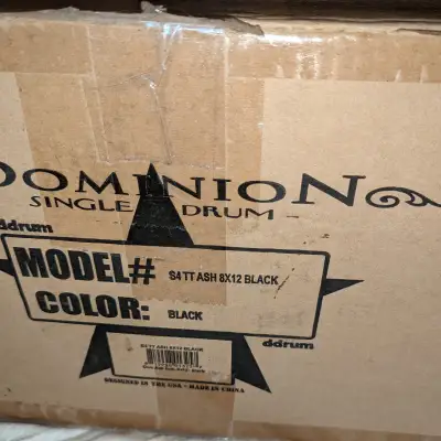 ddrum Dominion Black 8x12 Tom image 4