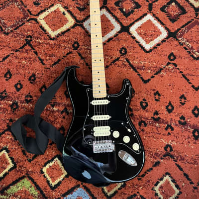 Fender American Performer Stratocaster HSS with Maple Fretboard 2018 - Present - Black image 1