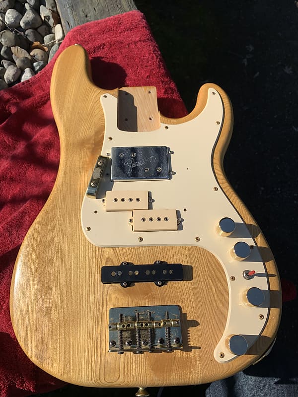1981 Mighty Mite Precision body loaded with vintage Fender pickups image 1