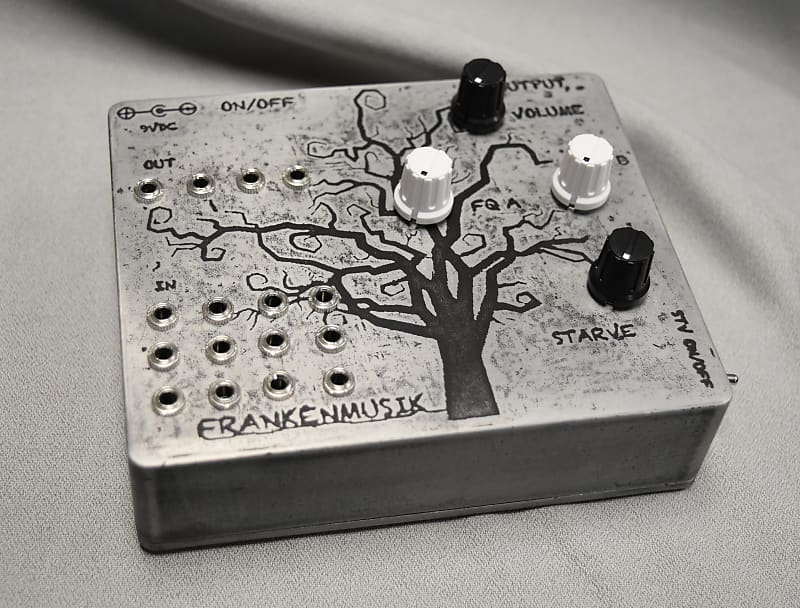 FrankenMusik Glitch Tree - Semi-Modular Drone Synth (V1) 2021 Silver / Black image 1