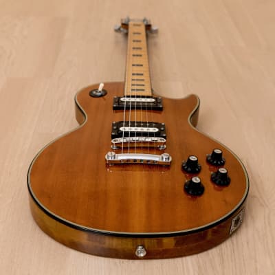 1974 Greco EG650N Vintage Guitar, Mahogany w/ Maple Board & Maxon U-1000 Humbuckers, Japan Fujigen image 9