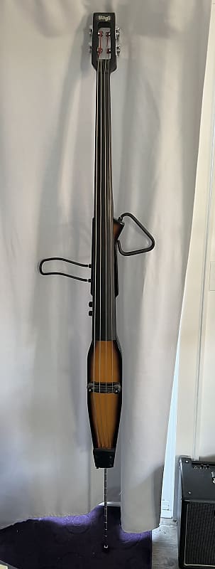 Stagg Upright Electric Bass Reverb 8186