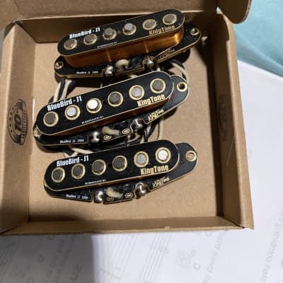 King Tone Guitar Bluebird J1 Stratocaster SRV Pickup Set | Reverb