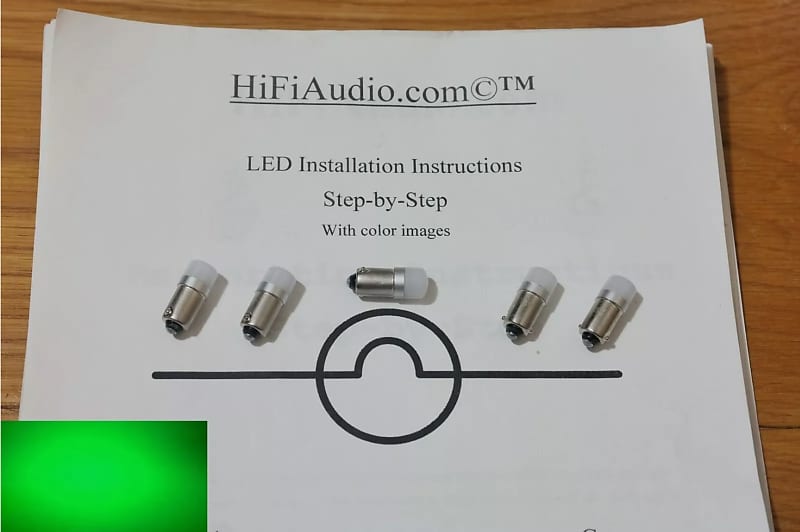 McIntosh C26 bulbs lamps lights  			