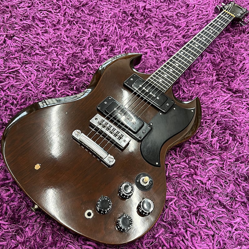 1975 Greco SG Walnut (Rare Custom Ordered P90s) (w/ OHSC)