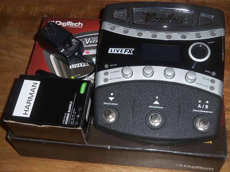 DigiTech VOCALIST LIVE FX ボーカルエフェクター 中古品 横浜市青葉区にて DigiTech LIVE FX ボーカルエフェクター VLFX