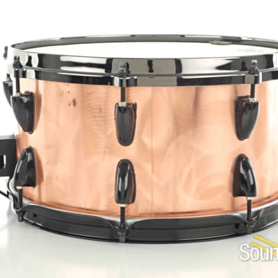 Moondrum 6pc Custom Maple Drum Set Copper/Black - Used image 7