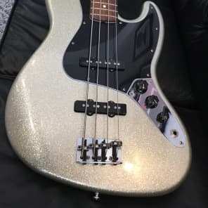 Fender jazz bass silver 2025