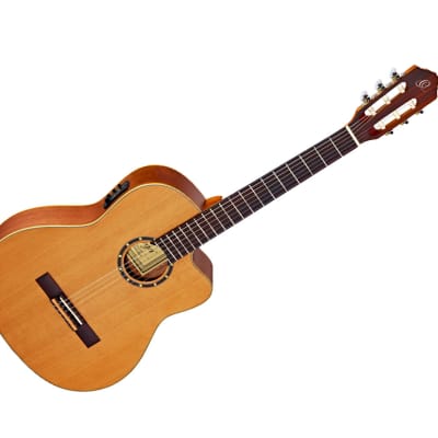 Ortega Guitars RCE131SN Family Series Pro Slim Neck AE w/ Bag, Natural - Open Box image 1