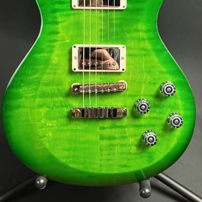 Paul Reed Smith PRS S2 McCarty 594 Singlecut Electric Guitar Eriza Verde Finish w/ Gig Bag image 2