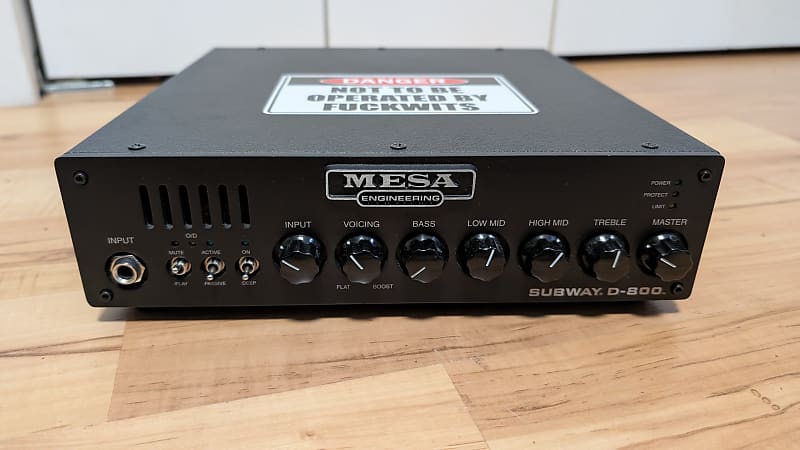 レア MESA BOOGIE メサブギー Subway D-800 ベースアンプ new】Mesa Boogie Subway D 800【横浜店】 - Geek IN Box