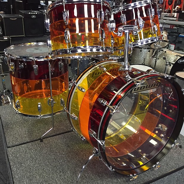 Ludwig vistalite cheap tequila sunrise