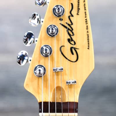 Godin Progression Performance Series Black High Gloss Electric Guitar w/Bag image 5