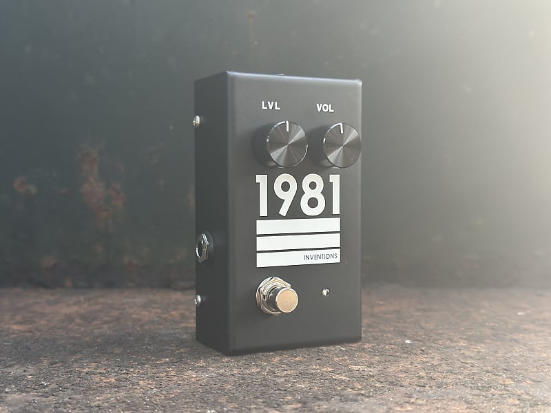 1981 Inventions LVL Full-Range Overdriver | Reverb 1981 Inventions LVL Full-Range Overdriver | Reverb