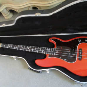 Immagine Fender Hot Rod P/J Precision Bass USA 2000 Sunset Orange Transparent W/ Fender HardShell Case - 11