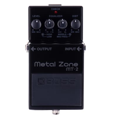 Reverb.com listing, price, conditions, and images for boss-mt-2a-metal-zone-anniversary-edition