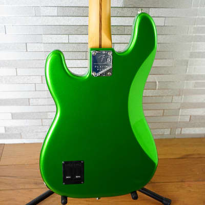 Fender Player Plus Precision Bass with Maple Fretboard - Cosmic Jade image 2