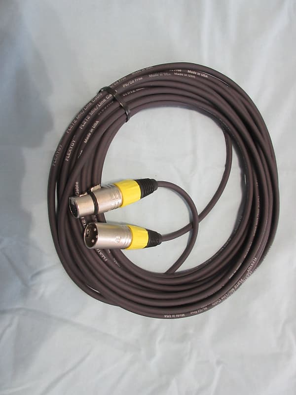 35' Flexygy Mic / Line Cable w/ Neutrik Ends Reverb
