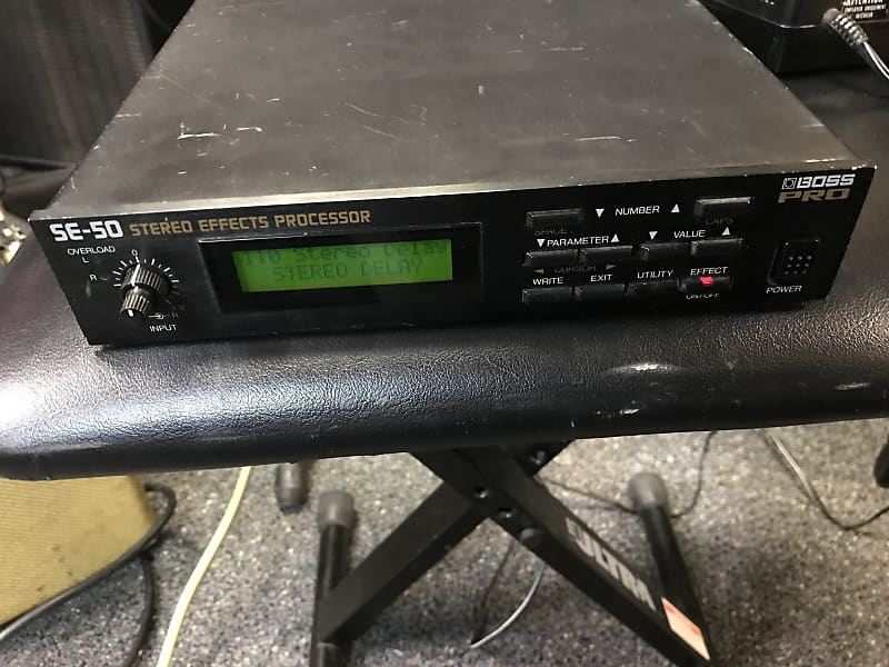 Boss SE-50 vintage Stereo super Effects Processor in good condition with  original power supply and B