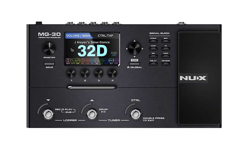 NUX MG-30 Multi-Effects Versatile Modeler Pedal