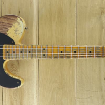 Fender Custom Shop 52 Tele Super Heavy Relic Aged Nocaster Blonde R130263 image 1