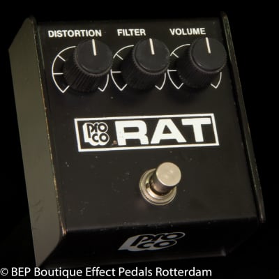 ProCo Small Box RAT 1988 s/n RT-089829 with LM308N op amp built by Woodcutter made in USA image 3