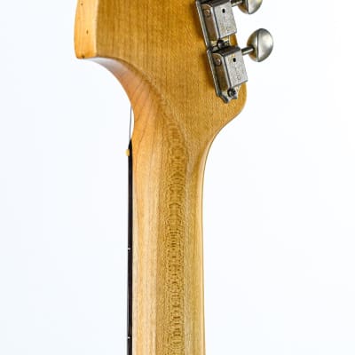 Fender Custom Shop B2 Bass VI Journeyman Aged Sherwood Green Metallic image 6