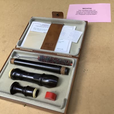 Moeck Rottenburg 529 Ebony flute  flauto dolce image 2
