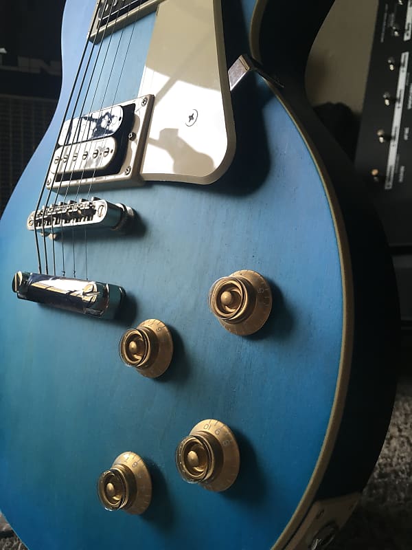 Epiphone Les Paul Traditional Pro IV 2021 Pacific blue | Reverb