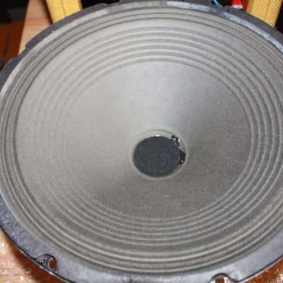 1958 Jensen P12PS Speaker, Bell Cover+Sticker, 8 Ohms, Orig. Cone, Looks & Sounds Great image 9