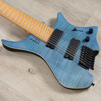 Strandberg Boden Standard NX 8 8-String Headless Multi-Scale Guitar, Blue image 1