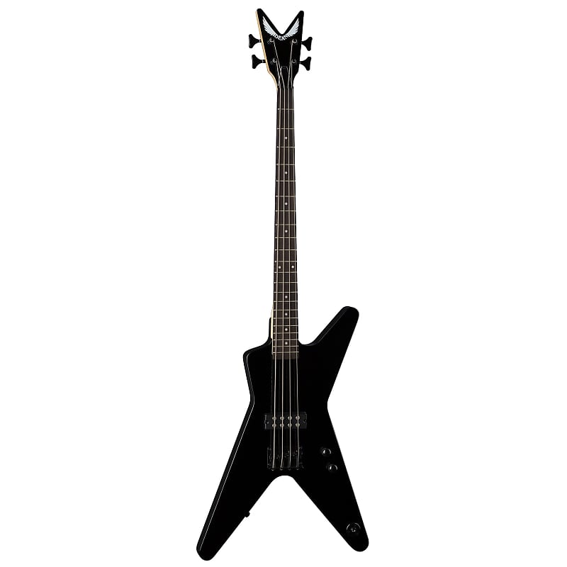 Dean Ml Metalman Classic Black 4 String Bass Guitar Reverb