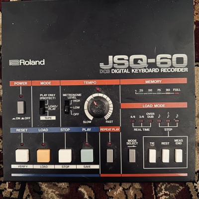 Roland JSQ-60 Digital Keyboard Recorder 1983 -1988 - Black
