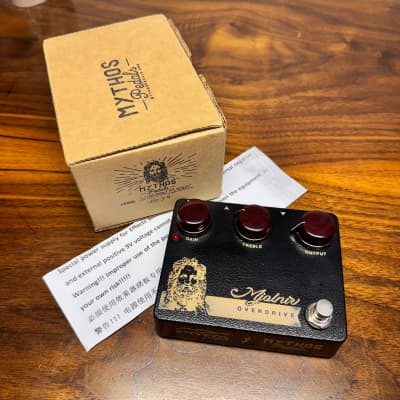 Reverb.com listing, price, conditions, and images for mythos-pedals-wildwood-edition-mjolnir-overdrive